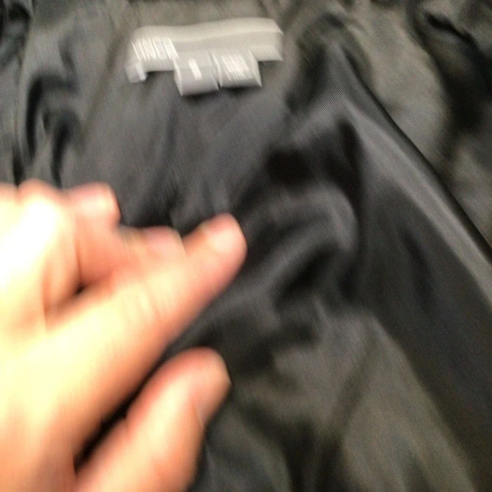 Vince black wool